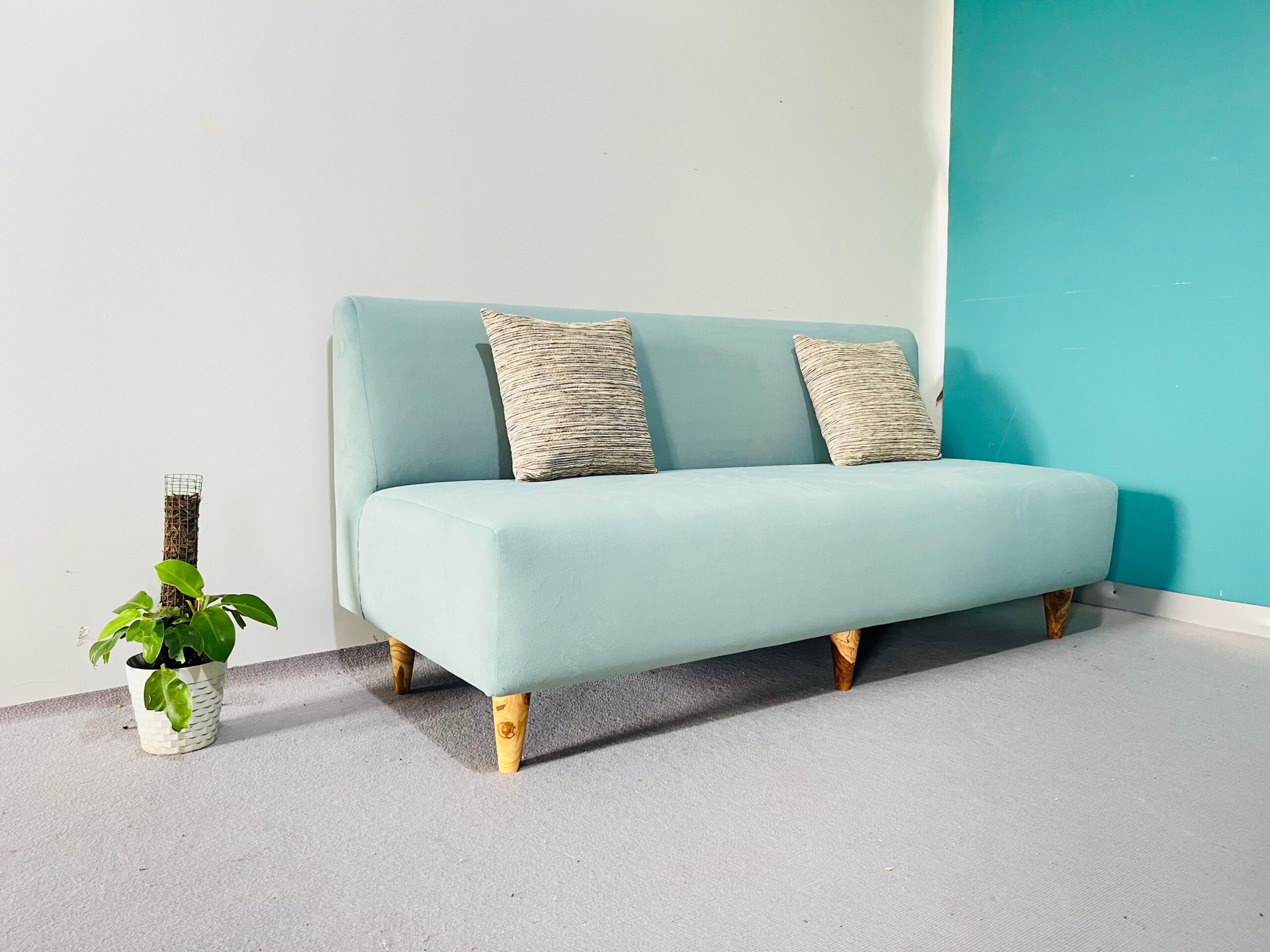 3-Seater Birch Sofa - Image 2