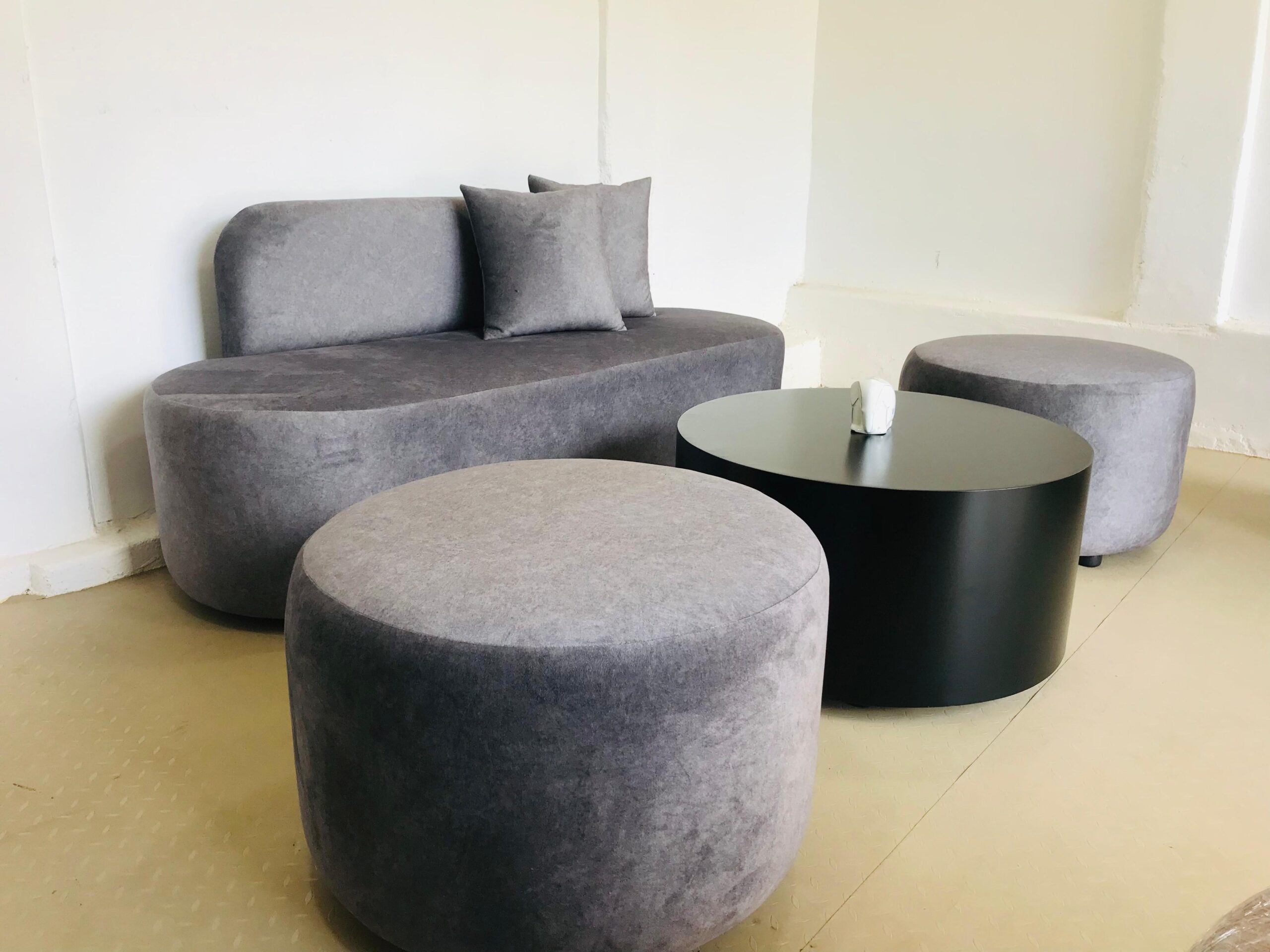 4-Seater Pebble Sofa Set - Image 2