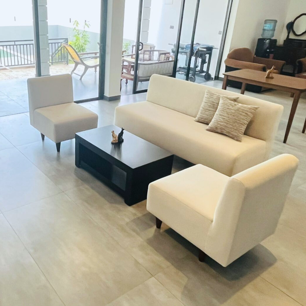 5-Seater Birch Sofa Set - Image 3