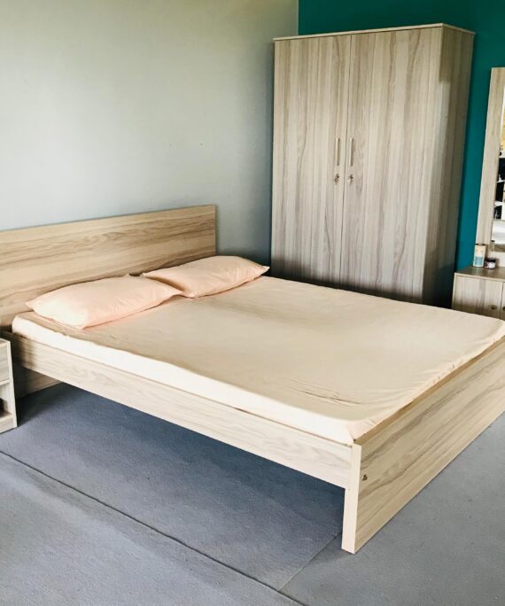 Aspen Bedroom with 2-Door Wardrobe and Elle Dressing Table