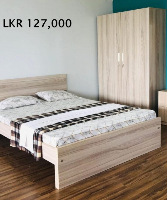 Aspen Arrangement with 2-Door Wardrobe and Aspen Dressing Table