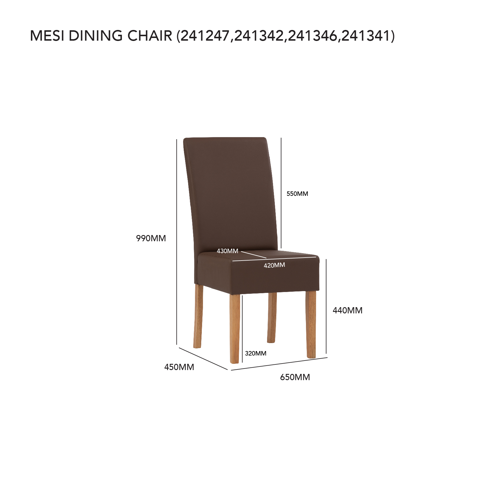 Mesi 6 Seater Dining Suite - Image 10